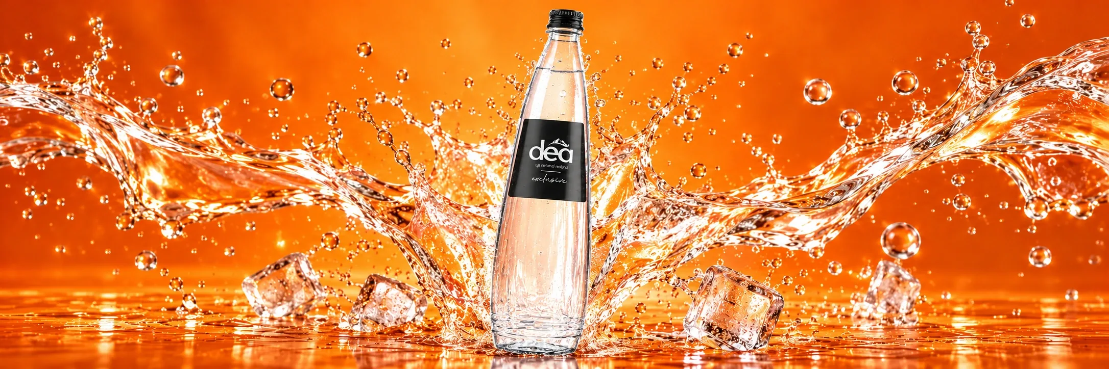 Mineral Natural Water DEA 0.75 lit Glass (Sparkling)